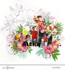 Dies Hibiscus Garden 3D Die Set