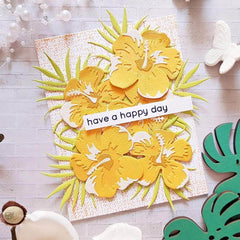 Dies Hibiscus Garden 3D Die Set