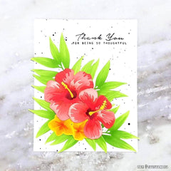 Dies Hibiscus Garden 3D Die Set