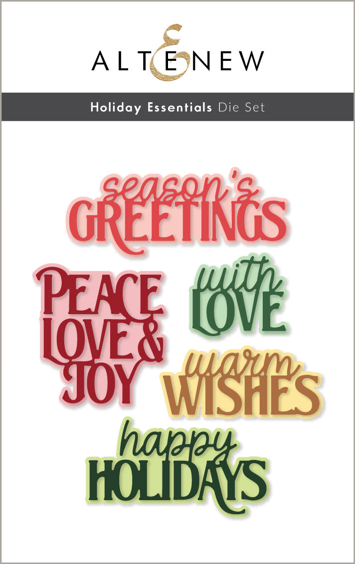 Dies Holiday Essentials Die Set