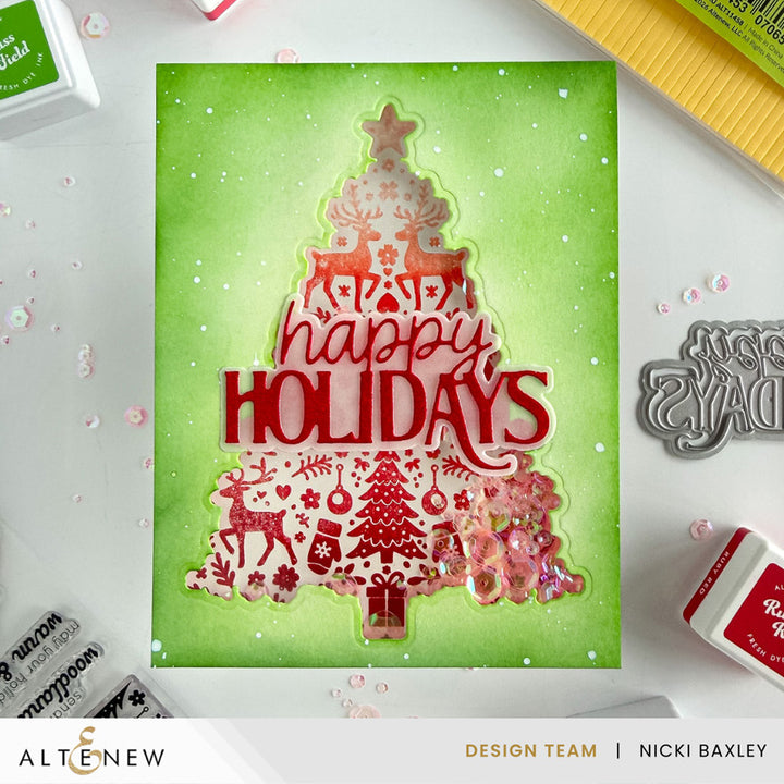 Dies Holiday Essentials Die Set