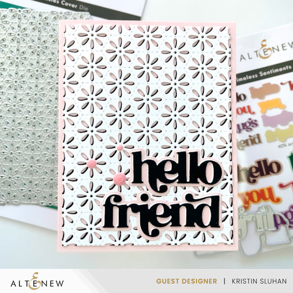 Dies Honeycomb Daisies Cover Die