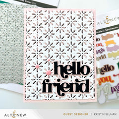 Dies Honeycomb Daisies Cover Die