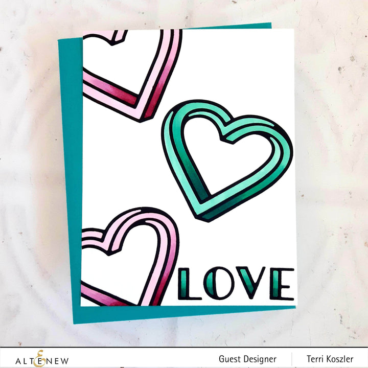 Dies Illusion Heart Die Set