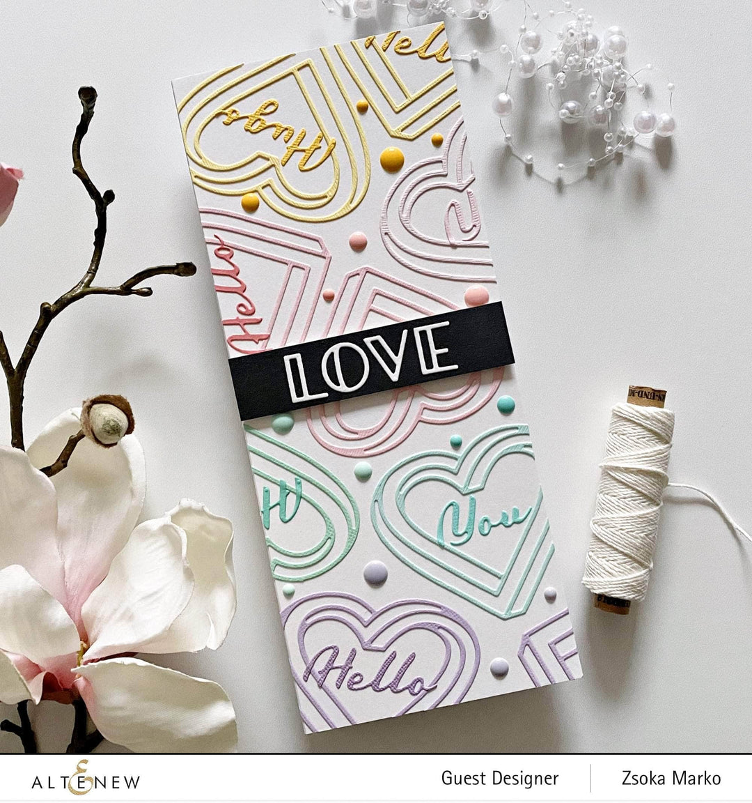 Dies Illusion Heart Die Set