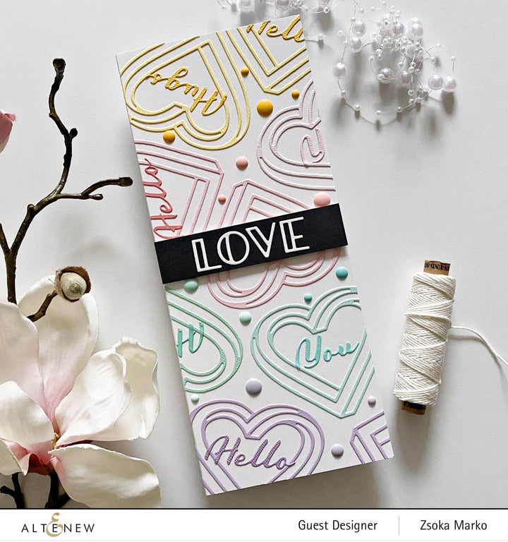 Dies Illusion Heart Die Set