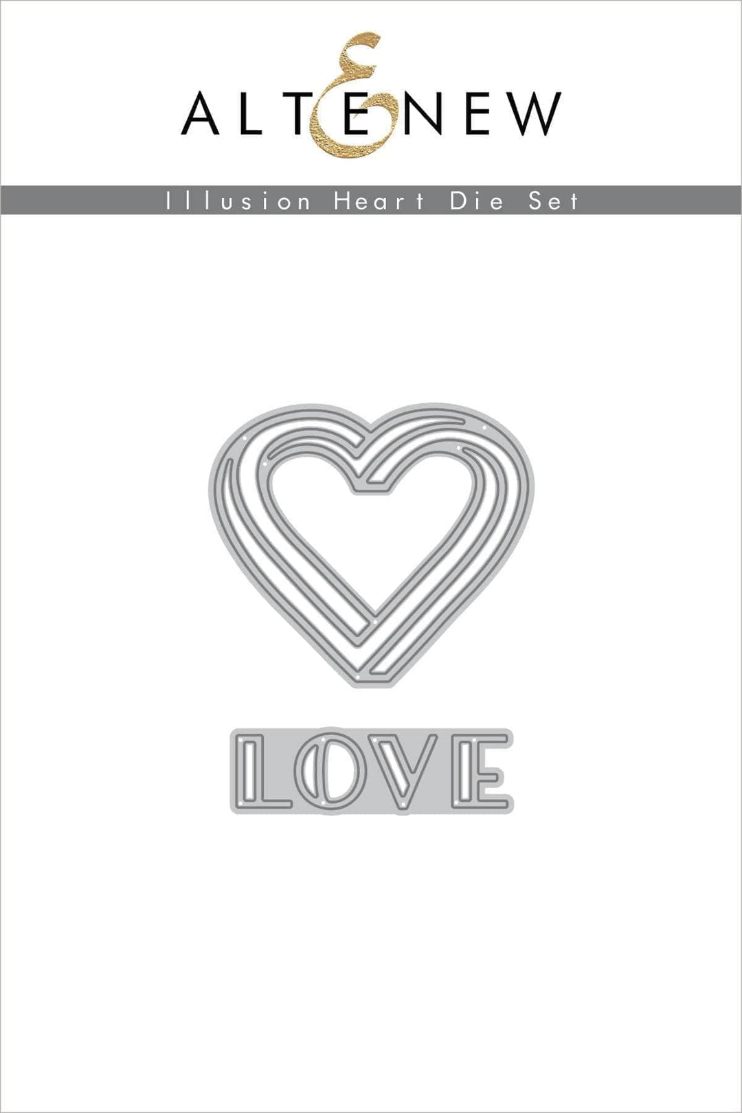 Dies Illusion Heart Die Set