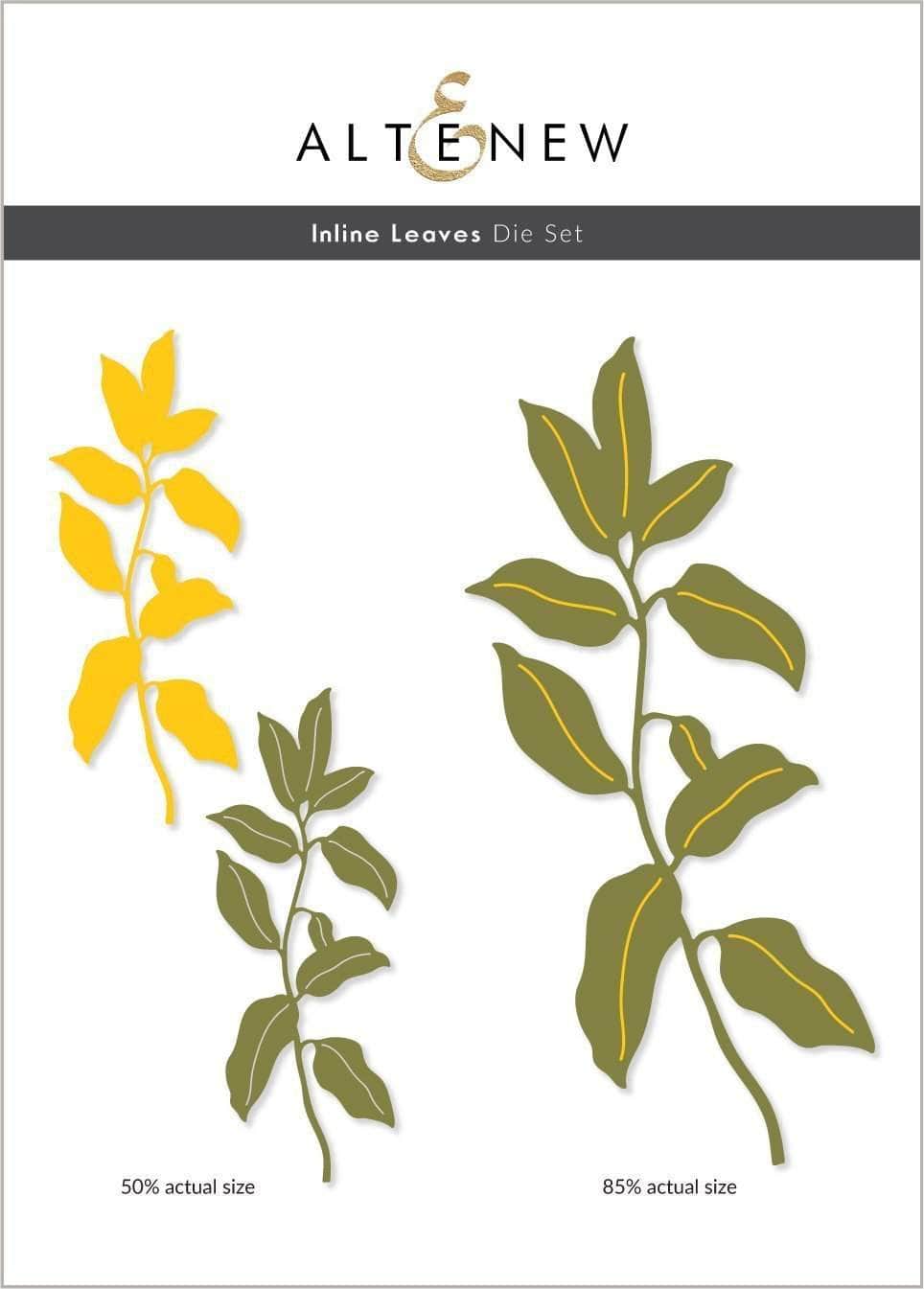 Dies Inline Leaves Die Set