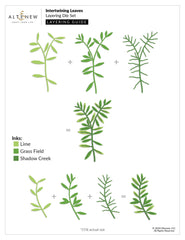 Dies Intertwining Leaves Layering Die Set