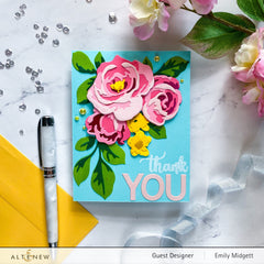 Dies Jumbo Garden Picks Layering Die Set