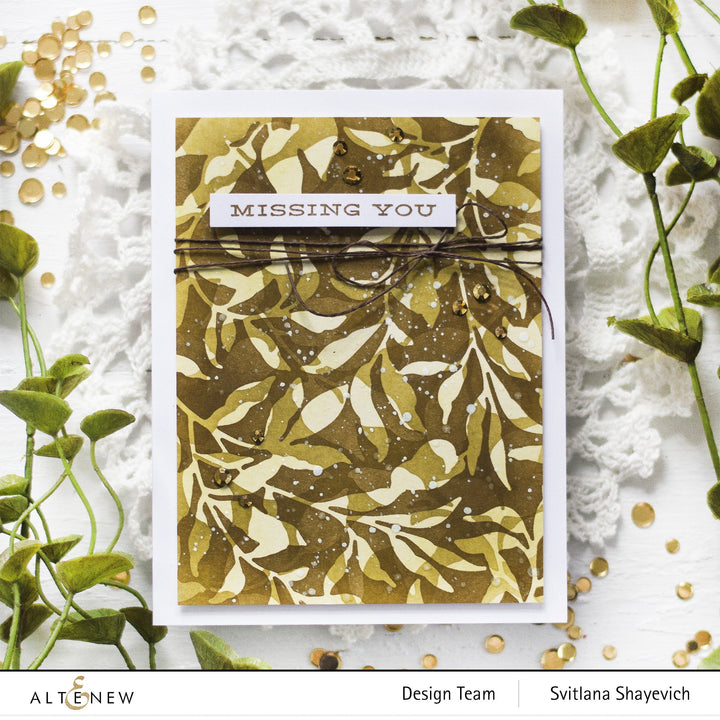 Dies Just Leaves Die Set