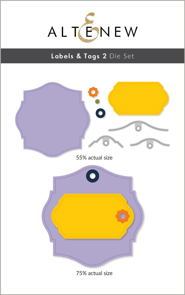 Dies Labels & Tags 2 Die Set
