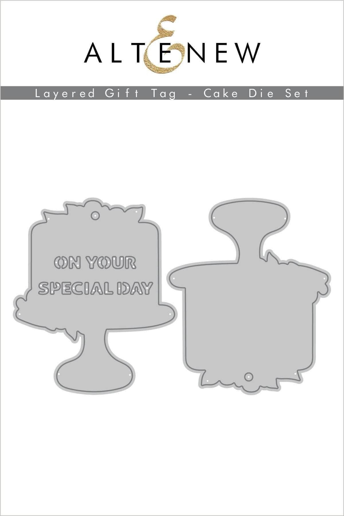 Dies Layered Gift Tag - Cake Die Set