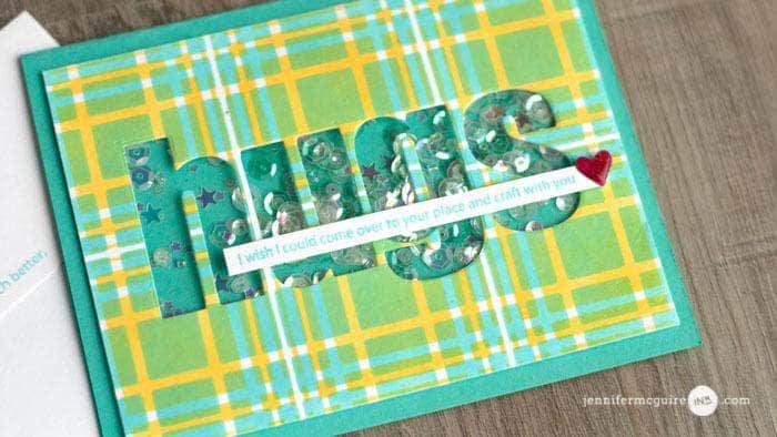 Dies Layered Plaid Cover Die A