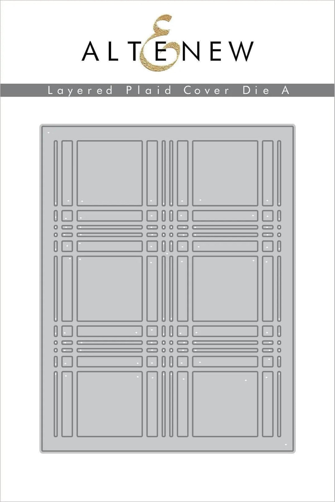 Dies Layered Plaid Cover Die A