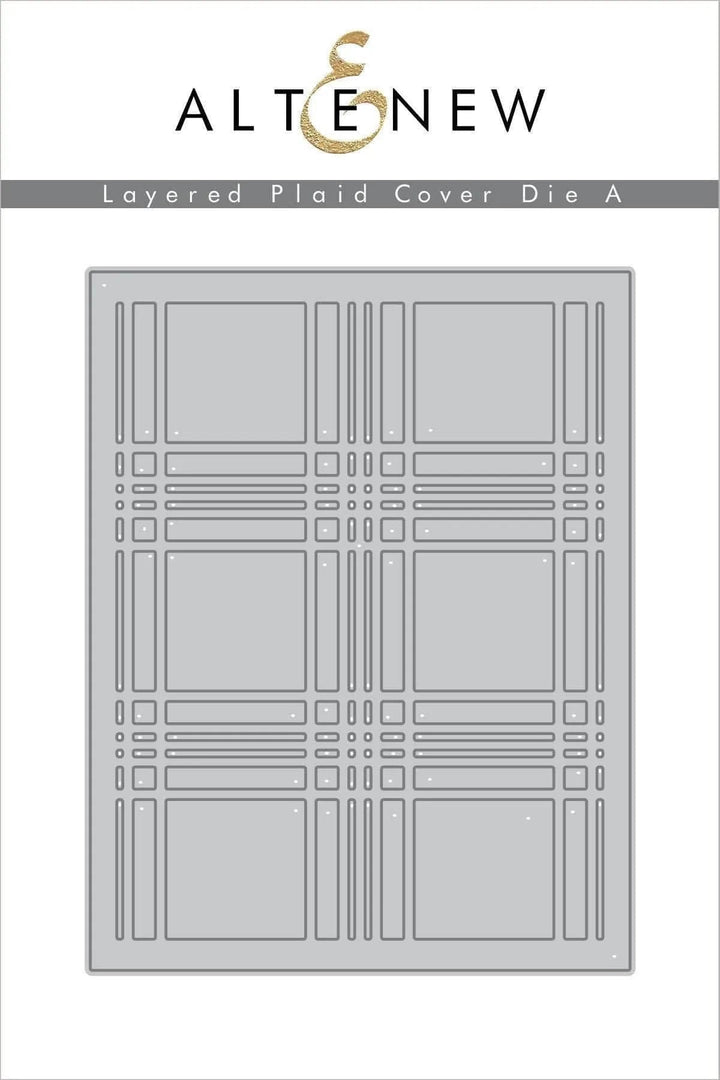 Dies Layered Plaid Cover Die A