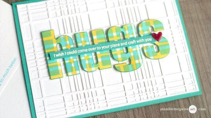 Dies Layered Plaid Cover Die B