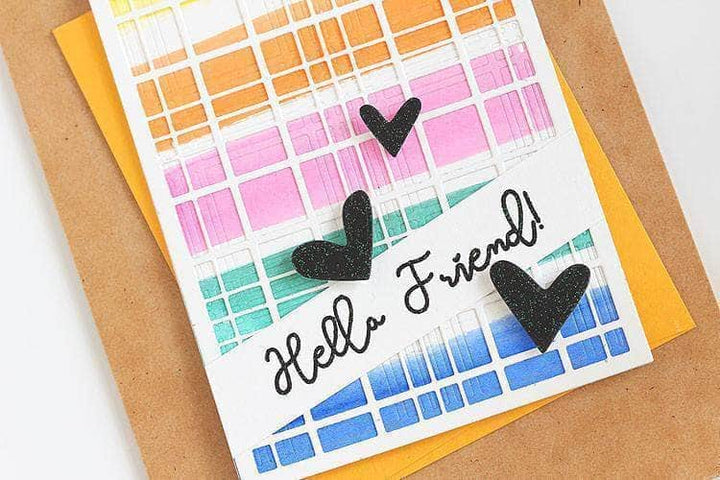 Dies Layered Plaid Cover Die B