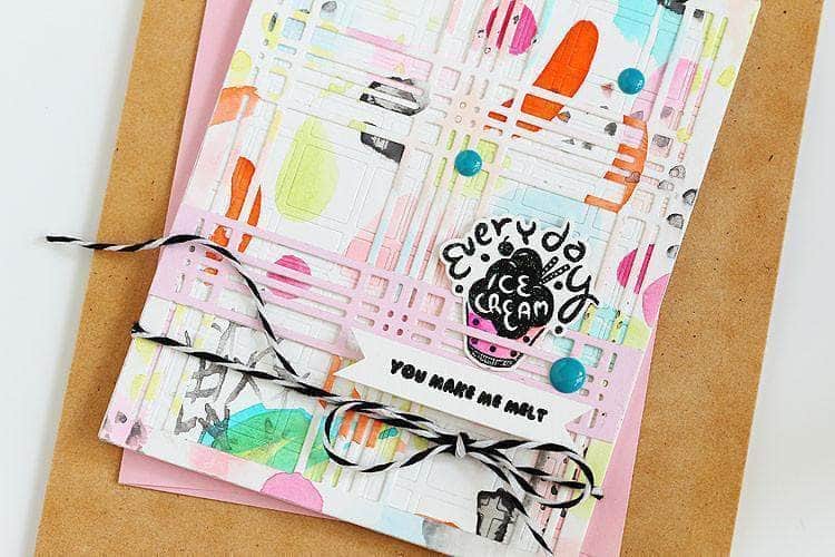 Dies Layered Plaid Cover Die B