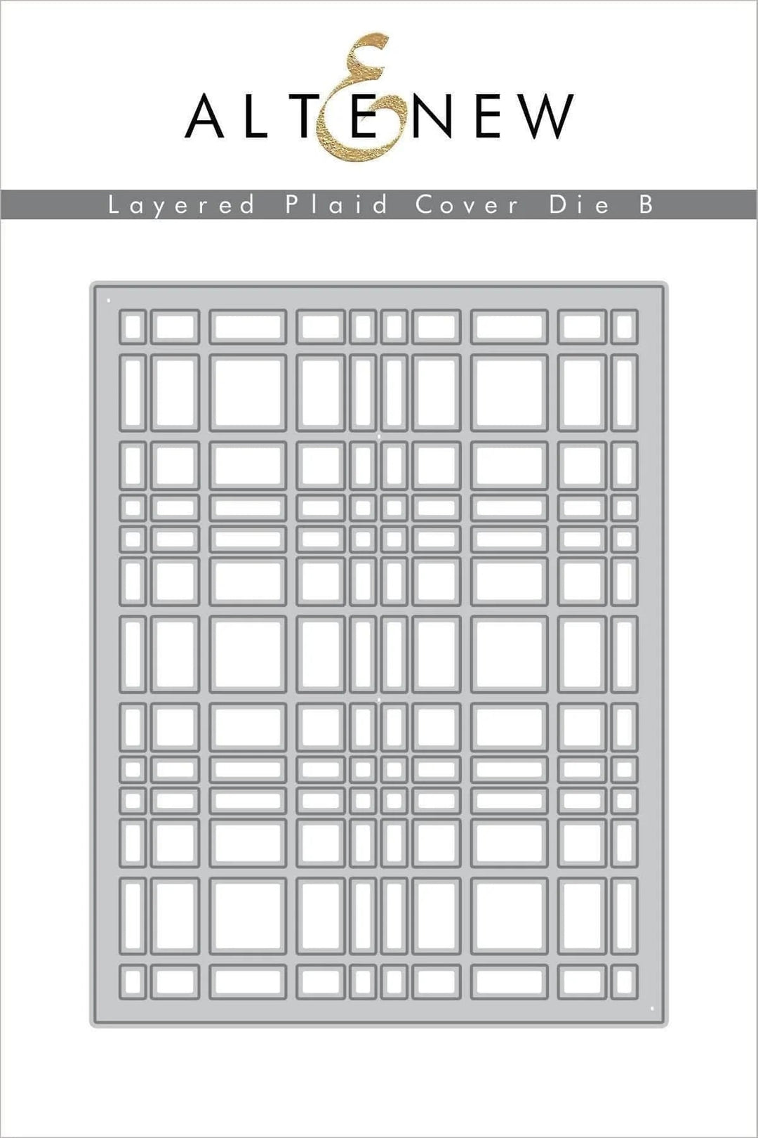 Dies Layered Plaid Cover Die B