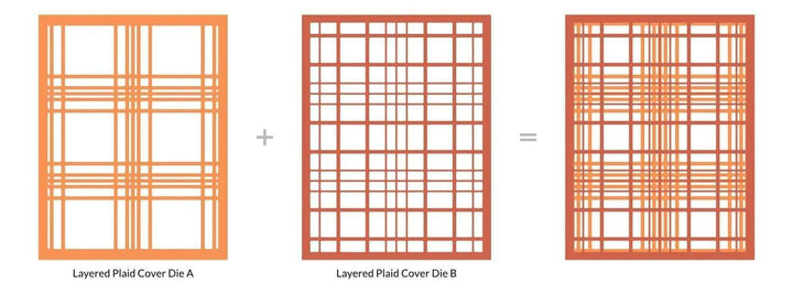 Dies Layered Plaid Cover Die B