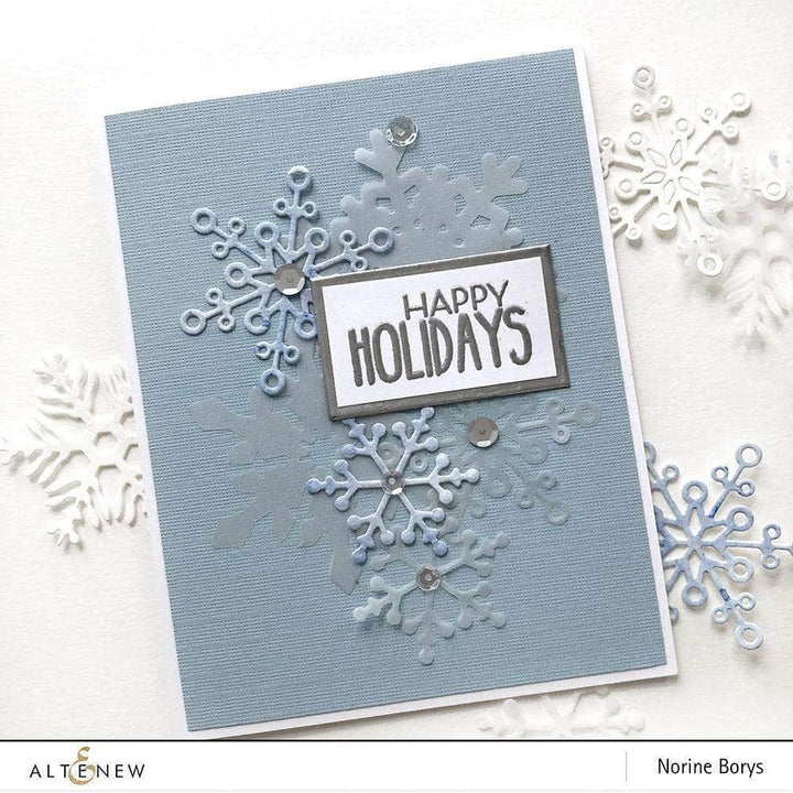 Dies Layered Snowflakes Die Set