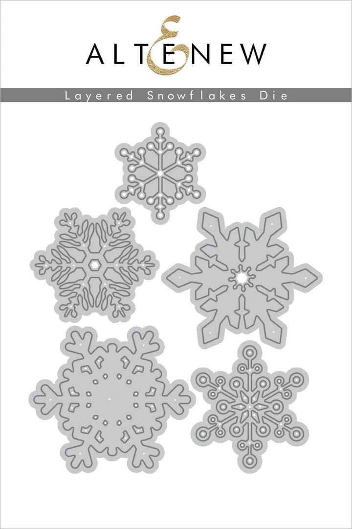 Dies Layered Snowflakes Die Set