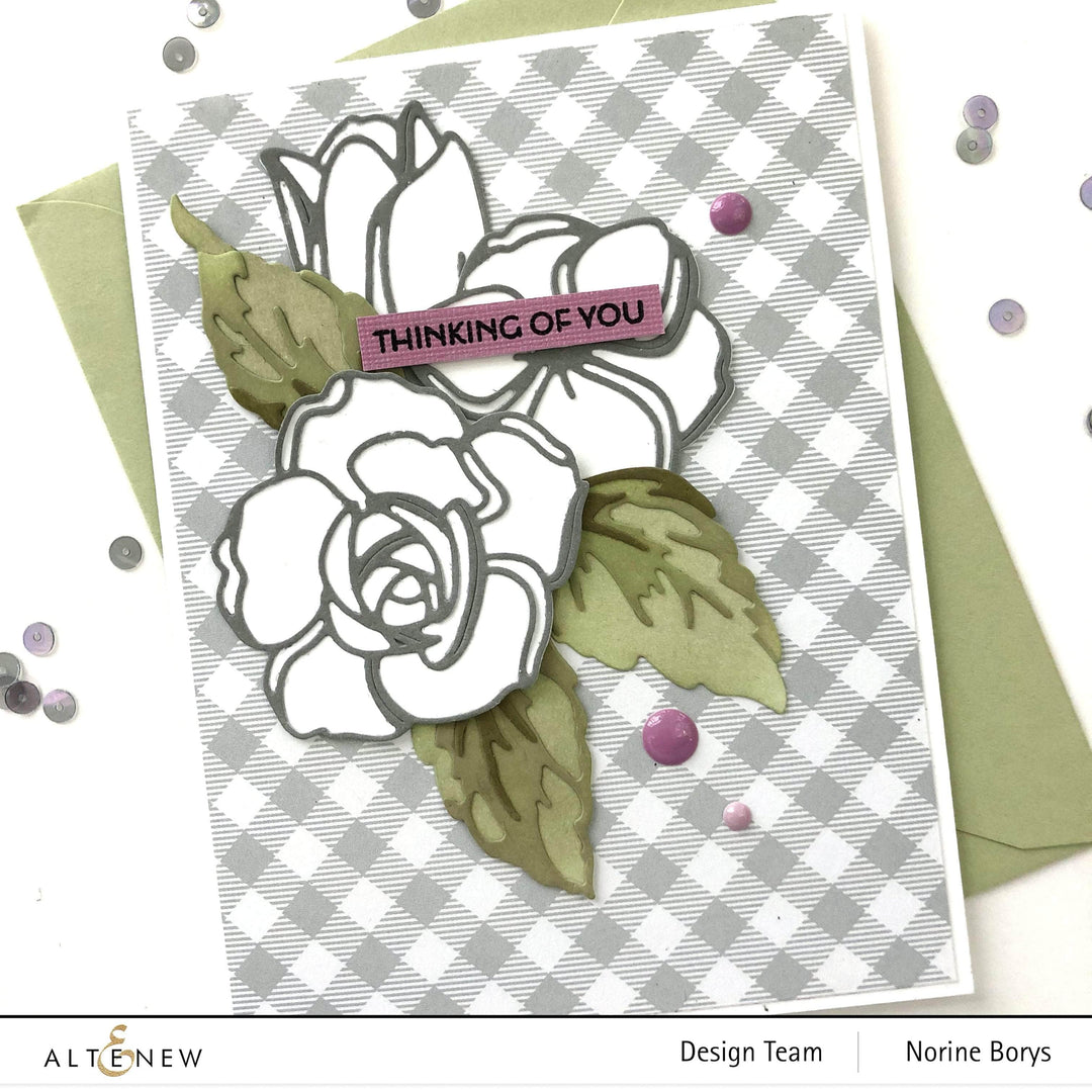 Dies Layered Wood Flower Die Set