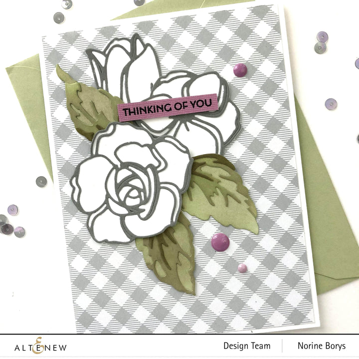 Dies Layered Wood Flower Die Set