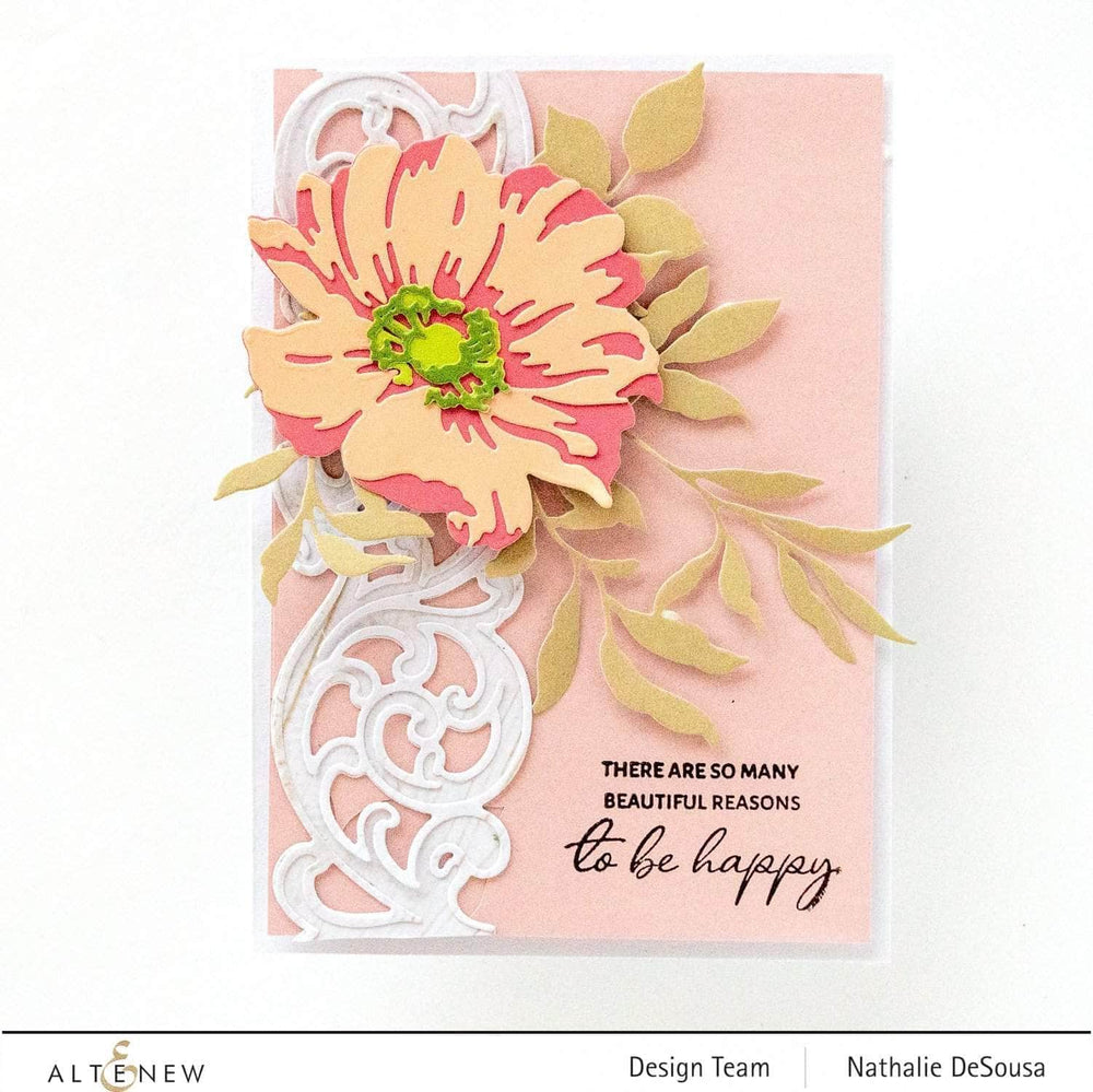 Dies Layered Wood Flower Die Set