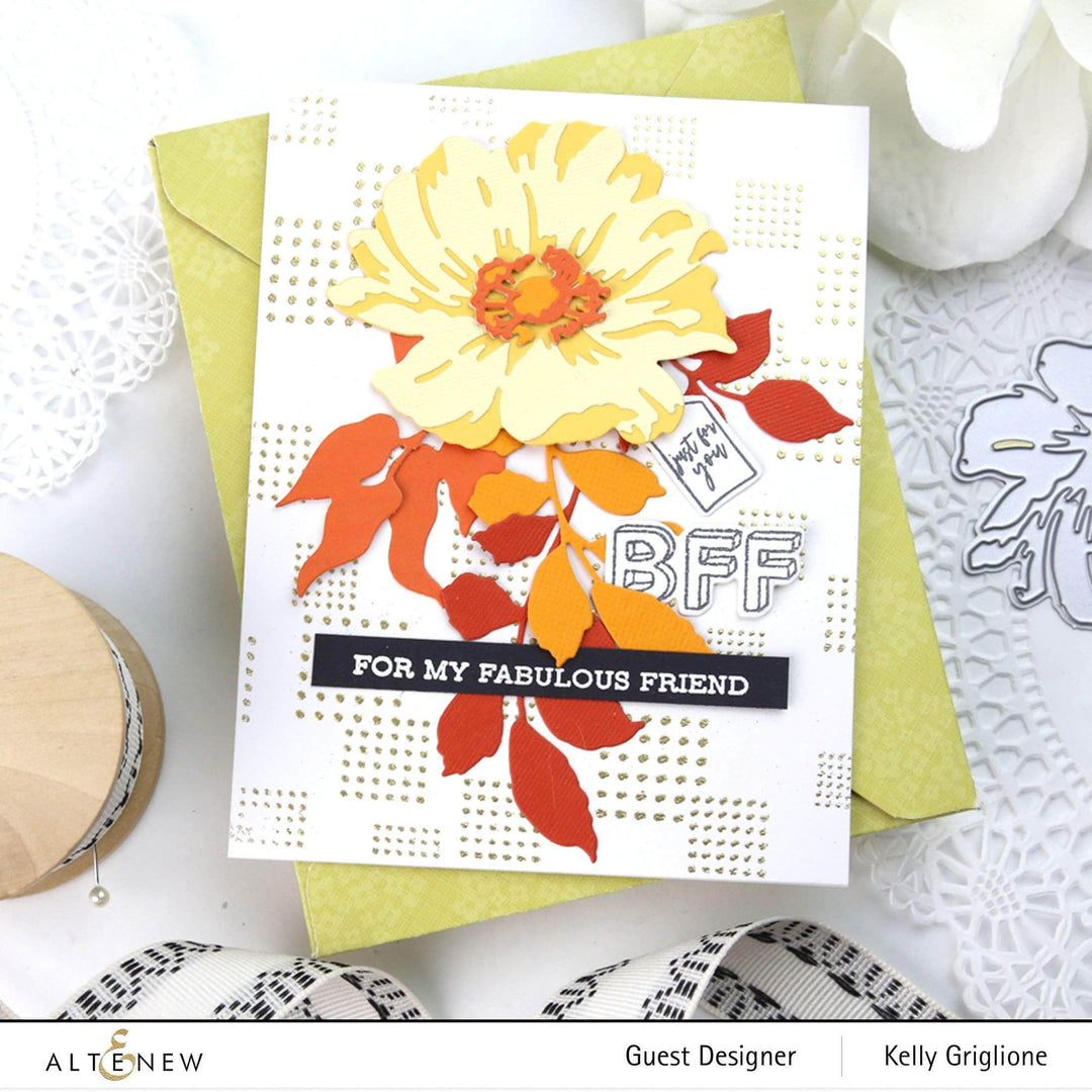 Dies Layered Wood Flower Die Set