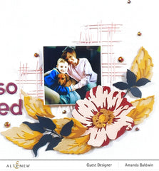 Dies Layered Wood Flower Die Set