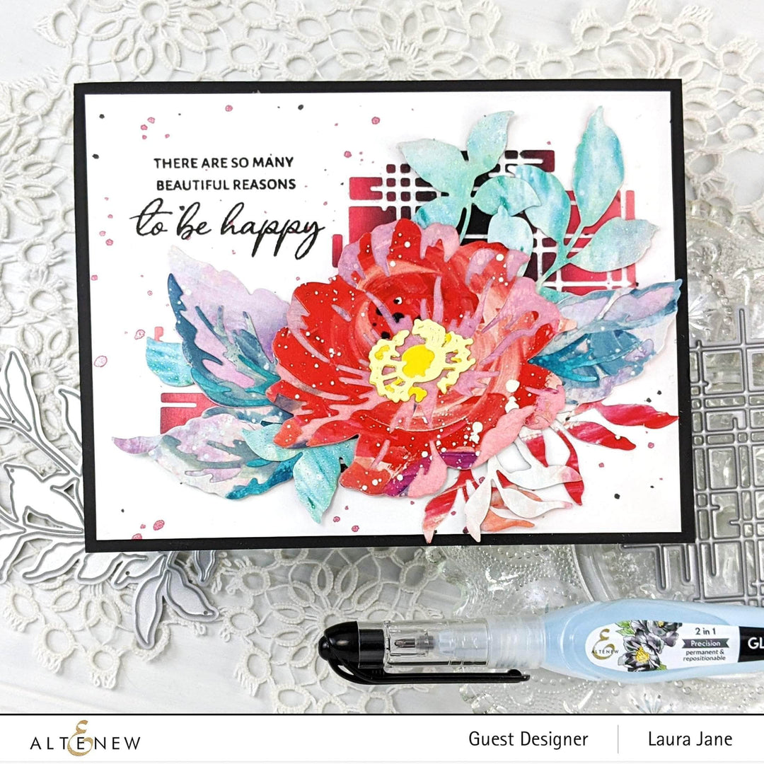 Dies Layered Wood Flower Die Set