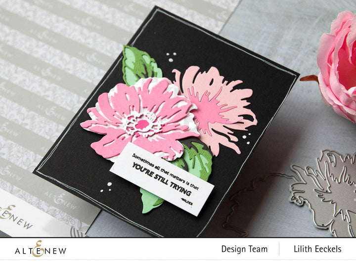 Dies Layered Wood Flower Die Set