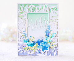 Dies Leaf Frame Cover Die