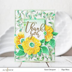 Dies Leaf Frame Cover Die