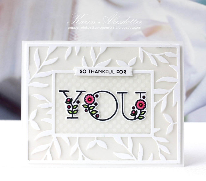 Dies Leaf Frame Cover Die