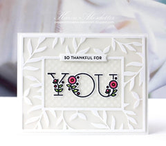 Dies Leaf Frame Cover Die