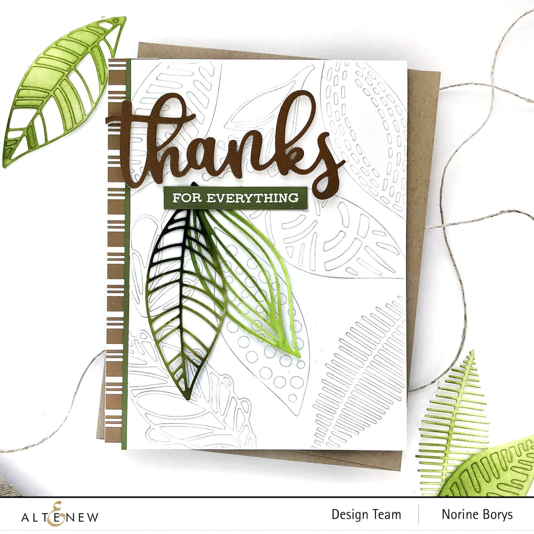 Dies Leaf Mix Die Set