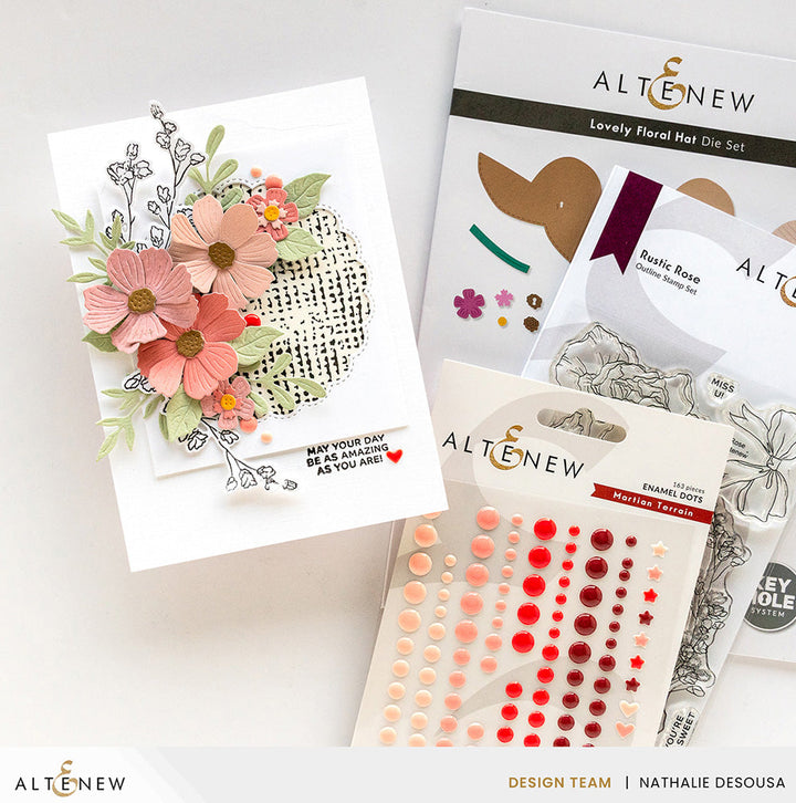 Dies Lovely Floral Hat Die Set