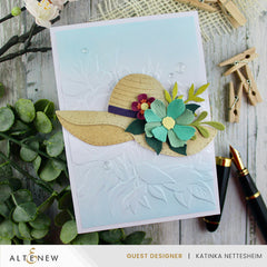 Dies Lovely Floral Hat Die Set