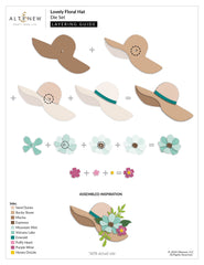 Dies Lovely Floral Hat Die Set