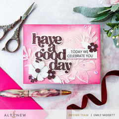 Dies Lovely Floral Hat Die Set