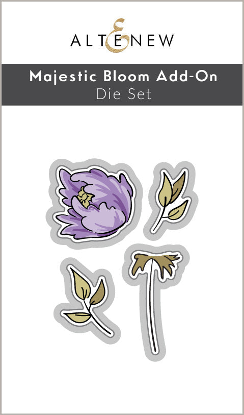 Dies Majestic Bloom Add-On Die Set