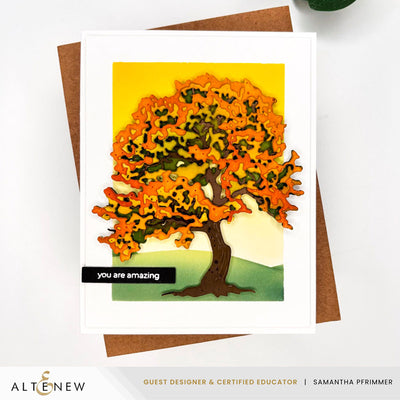 Dies Majestic Maple Tree Layering Die Set