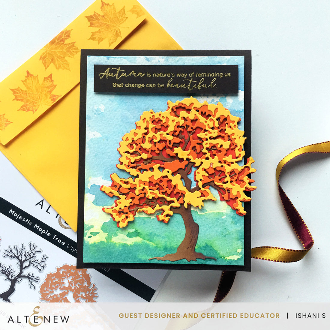 Dies Majestic Maple Tree Layering Die Set
