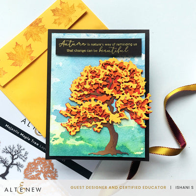 Dies Majestic Maple Tree Layering Die Set