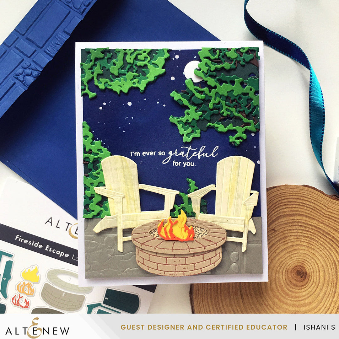Dies Majestic Maple Tree Layering Die Set