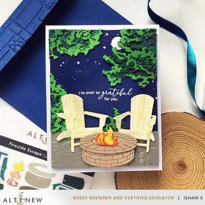 Dies Majestic Maple Tree Layering Die Set
