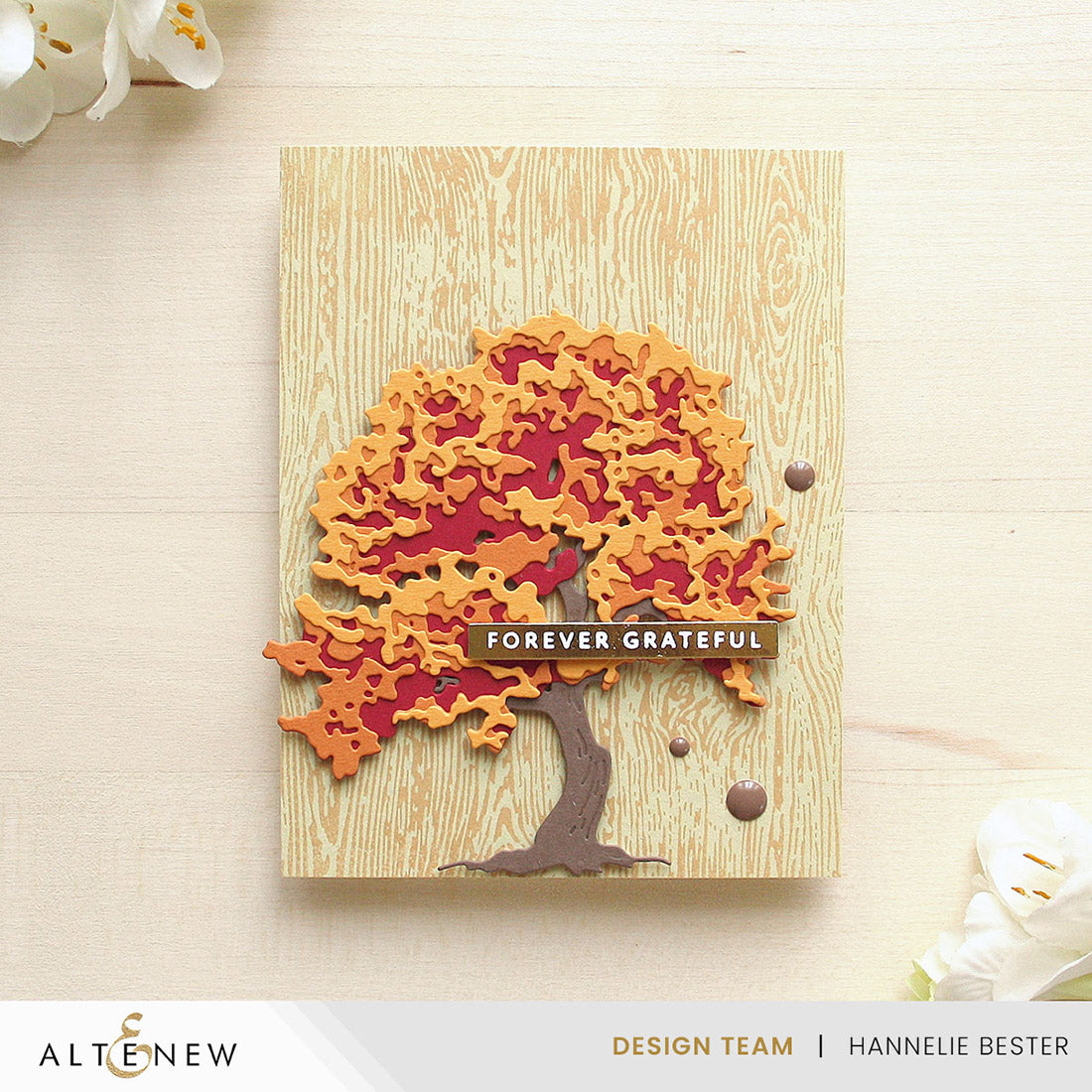 Dies Majestic Maple Tree Layering Die Set